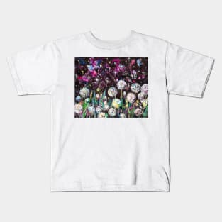 Dandelions and Stars Kids T-Shirt